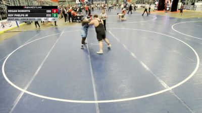 Junior Boys - 285 lbs Cons. Round 3 - Roy Phelps Jr, Beat The Streets Chicago-Midway vs Regan Roberts, Iowa