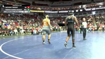 3A-285 lbs Cons. Round 4 - Anthony Snodey, Cedar Rapids Jefferson vs Keeron Harris-Veasley, Waterloo East