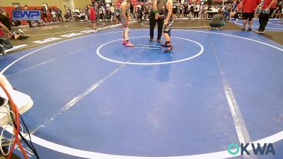 110 lbs Rr Rnd 3 - Cooper Couch, Grove Takedown Club vs Kamden Barnett, Bristow Youth Wrestling