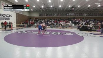 285 lbs Cons. Semi - Aden Evans, Glenrock vs Jace Jones, Douglas