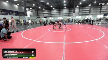 157 lbs Semifinal - Jay Wolanzyk, Williamsburg Wrestling Club vs Josiah Fleming, Virginia Beach