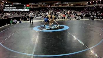 4A 139 lbs Cons. Semi - Elias Johnson, Bloomfield vs Ansel Salaz, Belen