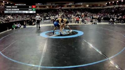 4A 139 lbs Cons. Semi - Elias Johnson, Bloomfield vs Ansel Salaz, Belen