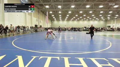 138 lbs Consi Of 32 #2 - Carter Hoots, NC vs Noah Chavez, NM