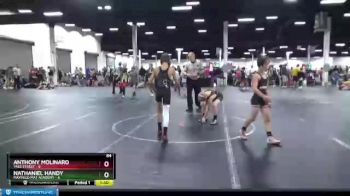 84 lbs Round 5 (8 Team) - Anthony Molinaro, Yale Street vs Nathaniel Handy, Mayfield Mat Academy