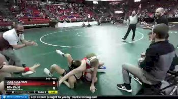 D1-138 lbs Quarterfinal - Joel Sullivan, Wilmot Union vs Ben Kaus, Menomonee Falls