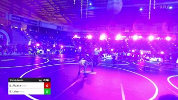 64 lbs Consolation - Sofia Aldana, Unattached vs Skylar Leber, Devils Wrestling