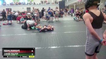 60 lbs Round 4 (10 Team) - Roman Rodriguez, Finger Lakes Elite Black vs Carter Pollock, U2 Upstate Uprising
