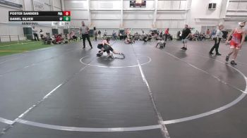 100-110 lbs Semifinal - Daniel Silver, Graham Falcon vs Foster Sanders, Prodigy Wrestling Academy