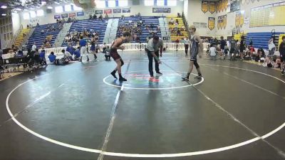 132 lbs Round 6 (8 Team) - Draven Thompson, VSUS Athletics RTC vs Colt Daigle, Team Kong