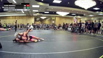 101 lbs Round Of 16 - Alena Messerli, Idaho District 6 vs Olivia Munson, Lawc