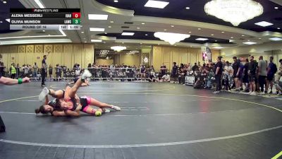 101 lbs Round Of 16 - Alena Messerli, Idaho District 6 vs Olivia Munson, Lawc