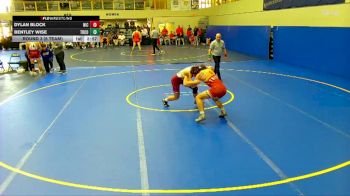 174 lbs Round 3 (6 Team) - Bentley Wise, Triton College vs Dylan Block, North Idaho College