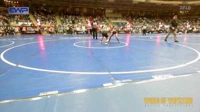 100 lbs Quarterfinal - Chanlee McKinney, Woodland Wrestling Club vs Elianah Ruiz, GOLDRUSH Academy