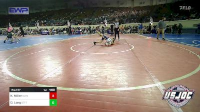 67 lbs Quarterfinal - Kyler Miller, Glenpool Warriors vs Dawson Long, Standfast