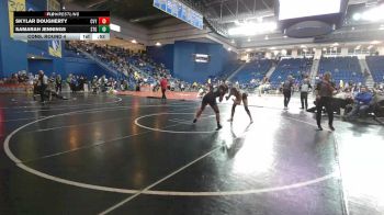 140 lbs Cons. Round 4 - Samarah Jennings, St George`s vs Skylar Dougherty, Cumberland Valley