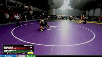 215 lbs Quarters & 1st Wb (16 Team) - Jaden King, Amarillo Tascosa vs Ryan Lofgren, Amarillo