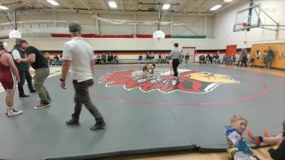 129-137 lbs Round 1 - Arec Schooner, Riverton Middle School vs Isaac Kosmann, Cody Middle School