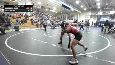 165 lbs Cons. Round 1 - Lucas Michel, Aliso Niguel vs Gabriel De Haro, Centennial