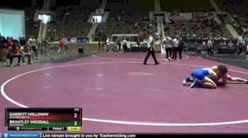 152 lbs Cons. Round 1 - Brantley Woodall, Wetumpka vs Garrett Holloway, Beauregard HS