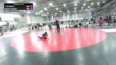 132 lbs Cons. Round 4 - Tai Maeda, Washington vs Brody Hanson, Lake Stevens Wrestling Club