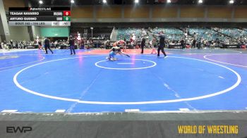 106 lbs Consolation - Teagan Navarro, BULLDOG WRESTLING CLUB vs Arturo Gudino, Underdog