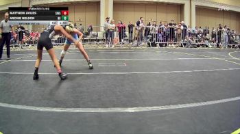 86 lbs Round Of 16 - Matthew Aviles, Savage House WC vs Archie Nelson, N8