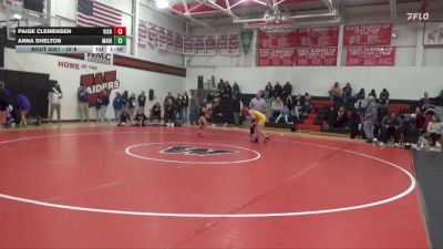 JV-8 lbs Round 3 - Paige Clemensen, Vinton-Shellsburg vs Anna Shelton, Marion