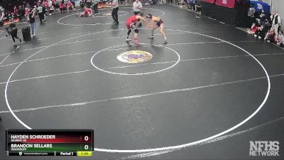 3A 132 lbs Quarterfinal - Brandon Sellars, Woodruff vs Hayden Schroeder, Gilbert Hs