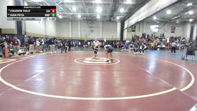 126 lbs Round Of 16 - Coleson Tully, Carver vs Juan Puya, Hampden Charter High