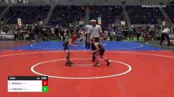 50 lbs Consi Of 4 - Liam Bialecki, Granite WC vs Juliun Valencia, Mayhem