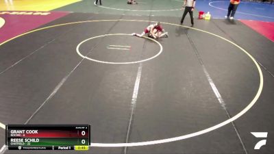 75 lbs Placement (4 Team) - Reese Schild, Chatfield vs Grant Cook, Rocori