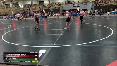 205 lbs 5th Place Match - Hollis Cain, Arlington Wrestling Club vs Jax Richardson-Holt, Jr Cyclones Wrestling