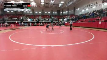 126 lbs 5th Place Match - Yaretzi Pineda, Haltom City Haltom vs Alexandra Beltran, Eastwood