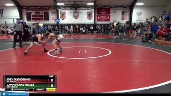 132 lbs 11th Place Match - Joey Glendening, Mediapolis vs Gavin Menke-Bailey, New London