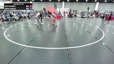 165 lbs Cole Aguirre, Team Missouri vs Brady Martin, Team Kansas Gold