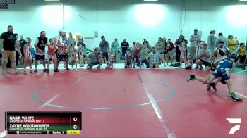 56 lbs Round 6 (8 Team) - Nasir White, U2 Upstate Uprising Red vs Zayne Woodworth, U2 Upstate Uprising Blue