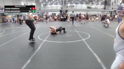 76 lbs Round 3 (6 Team) - Logan Theobald, The Outsiders vs Ripon Mukherjee, Revival