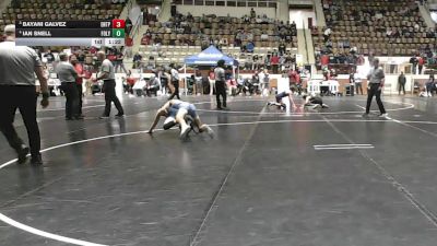 7A 120 lbs 3rd Place Match - Ian Snell, Foley vs Bayani Galvez, Enterprise HS