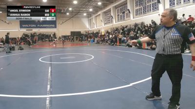 120 lbs Semifinal - Angel Stimson, East Lyme/Norwich Tech vs Joshua Ramos, Middletown