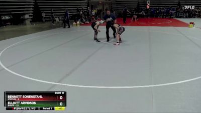 80 lbs Finals (8 Team) - Elliott Arvidson, BHVPP vs Bennett Sonenstahl, Staples