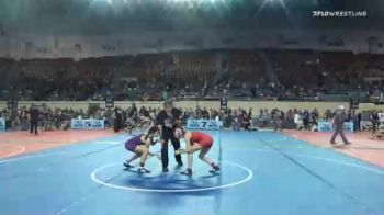 98 lbs Semifinal - Aubrie Solis, SEO Wrestling vs Avery Richey, Vian Wrestling Club