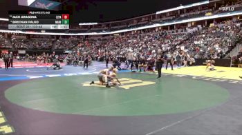 120-4A Champ. Round 1 - Jack Aragona, Lewis-Palmer vs Breckan Palko, Mead High School