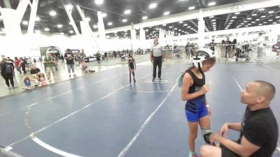 54 lbs Final - Amia Lopez, Savage House WC vs Braelynn Mancilla, Ravage WC