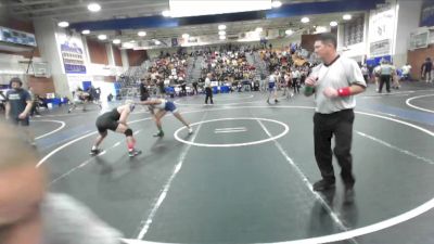 150 lbs Cons. Round 7 - Niko Valenzuela, Fountain Valley vs Aiden Chur, Granite Hills (El Cajon)