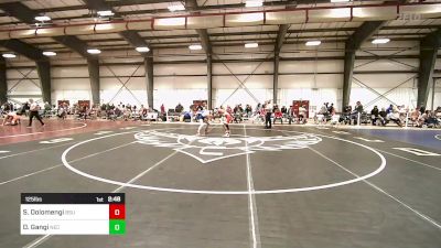 125 lbs Consi Of 8 #1 - Sei Dolomengi, Bridgewater vs Dominic Gangi, New England College