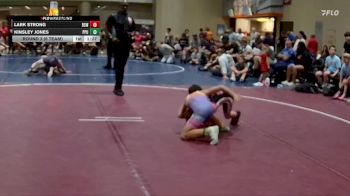 65 lbs Round 3 (6 Team) - Lark Strong, BS Wrestling vs Kinsley Jones, Panhandle Punishers