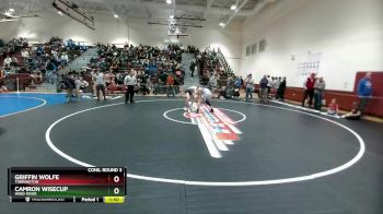 138 lbs Cons. Round 3 - Camron Wisecup, Wind River vs Griffin Wolfe, Torrington