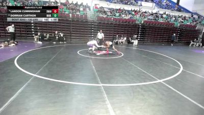 132 lbs Consi Of 8 #2 - Dorrian Carthon, Marlboro County vs Landon Cunningham, Swansea