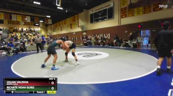 144 lbs Cons. Round 4 - Ricarte Noah Guro, Mira Mesa vs Julian Valdivia, Bonita Vista